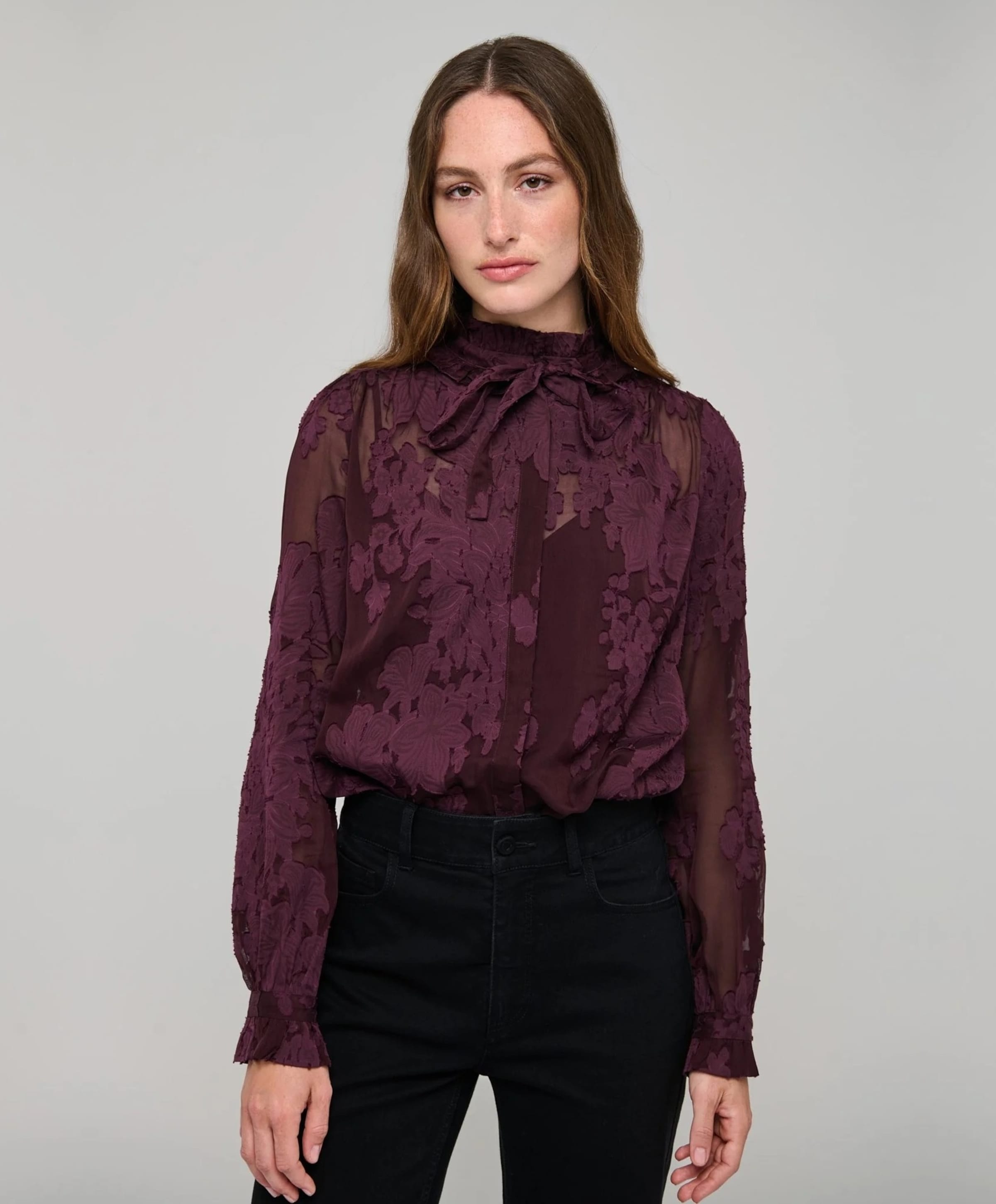 Dea Kudibal Dames blouse bordeaux