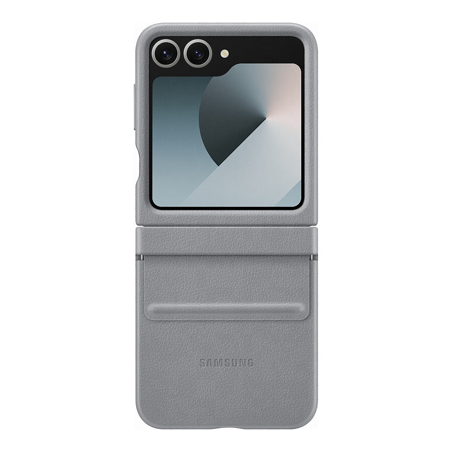 Samsung coque premium design Gris - Galaxy Z Flip6