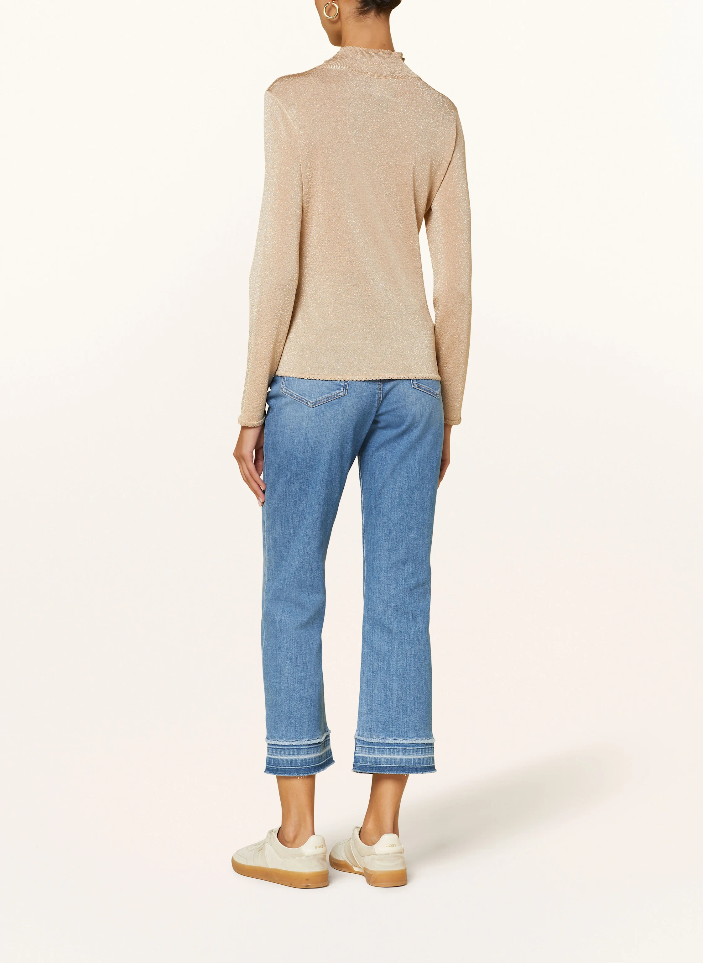 MARC CAIN Pullover mit Glitzergarn