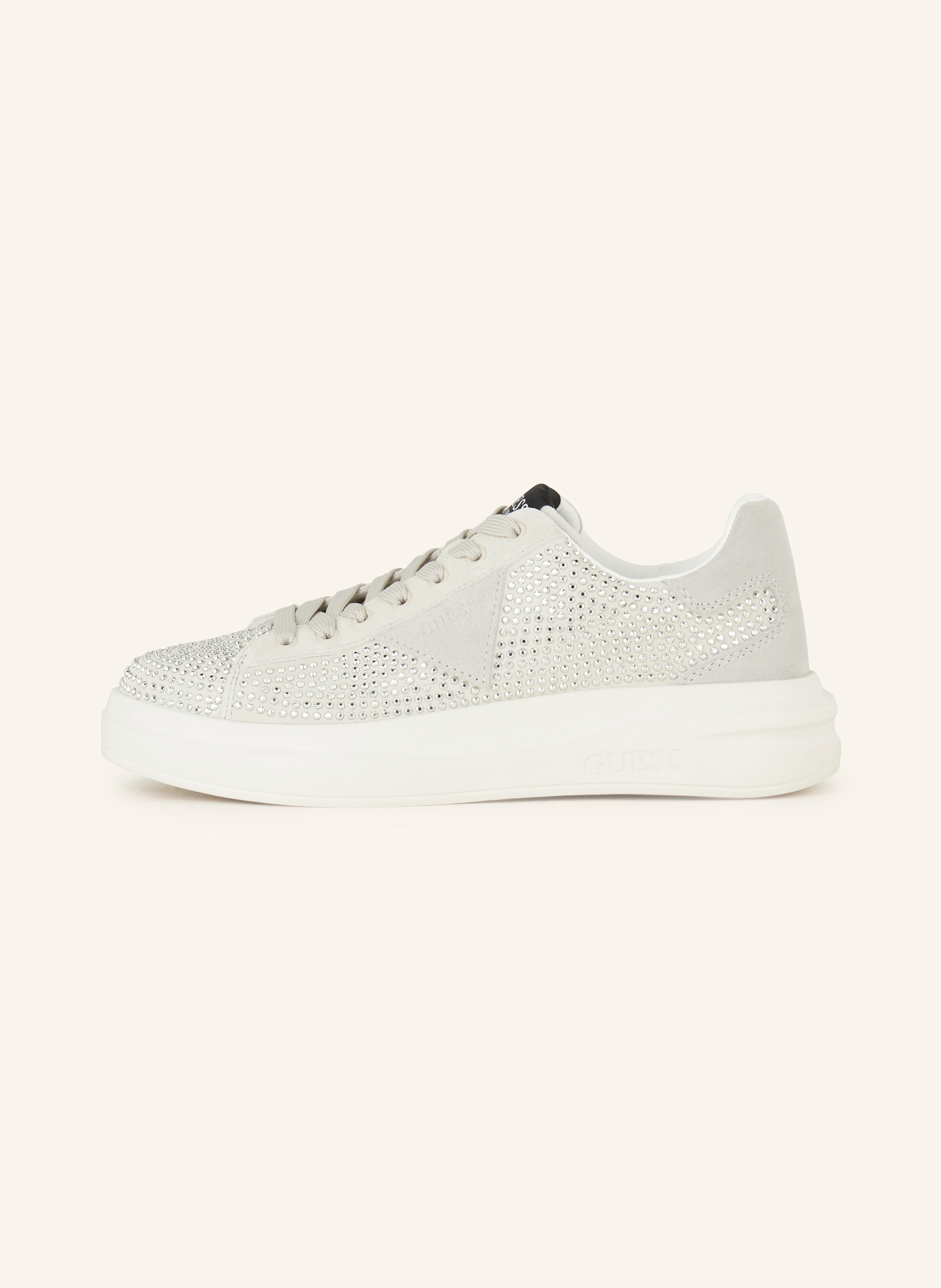 GUESS Sneaker ELBINA mit Schmucksteinen