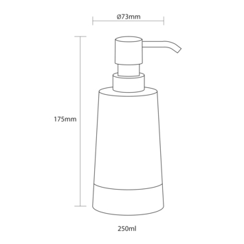 Sealskin Zeepdispenser Glossy Goud