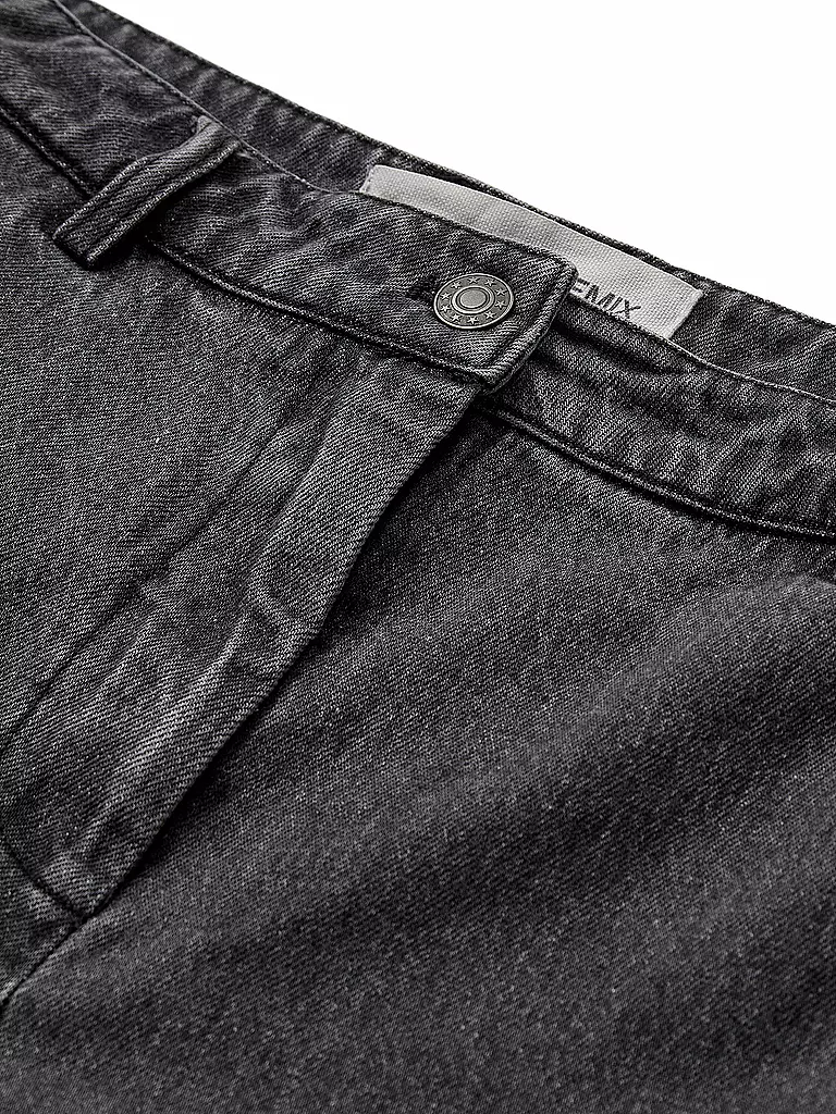 DESIGNERS REMIX Jeans Wide Leg MILES SUIT schwarz