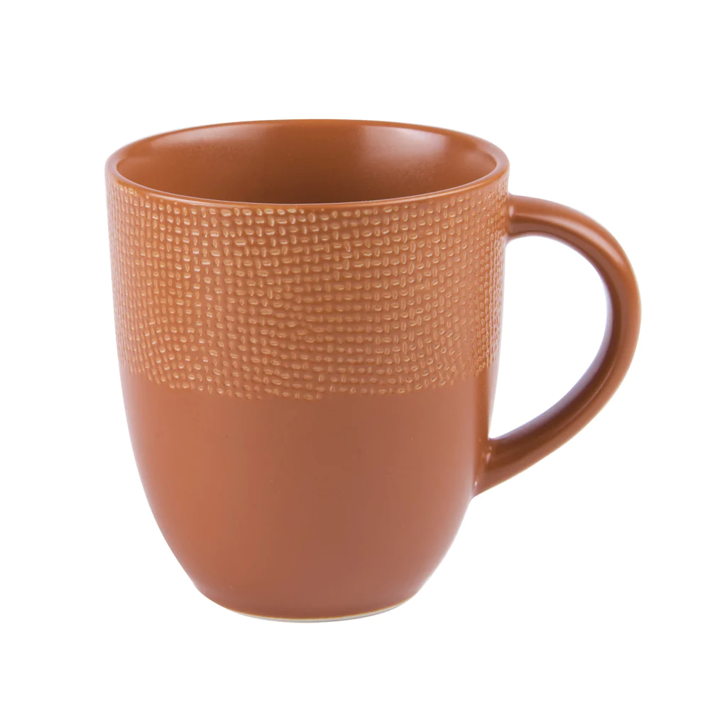 Mug Vésuvio terra 30 cl (lot de 6) Table passion