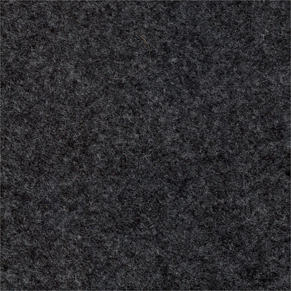 Hobbyfilt - A4 - 210X297 MM - 1,5-2 MM - Meleret - Sort - 10 Ark