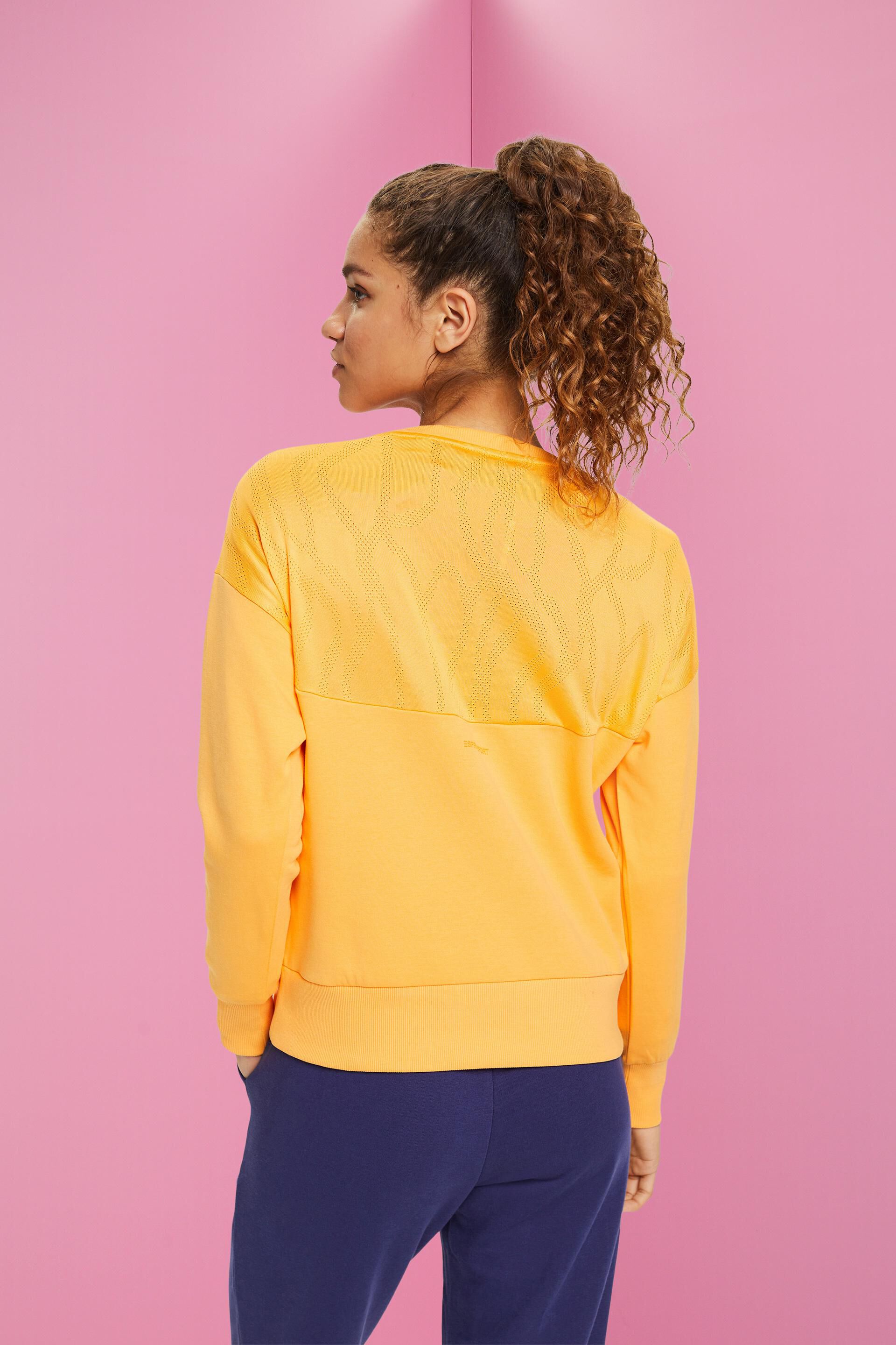 Sweat-shirt doté d’un empiècement respirant