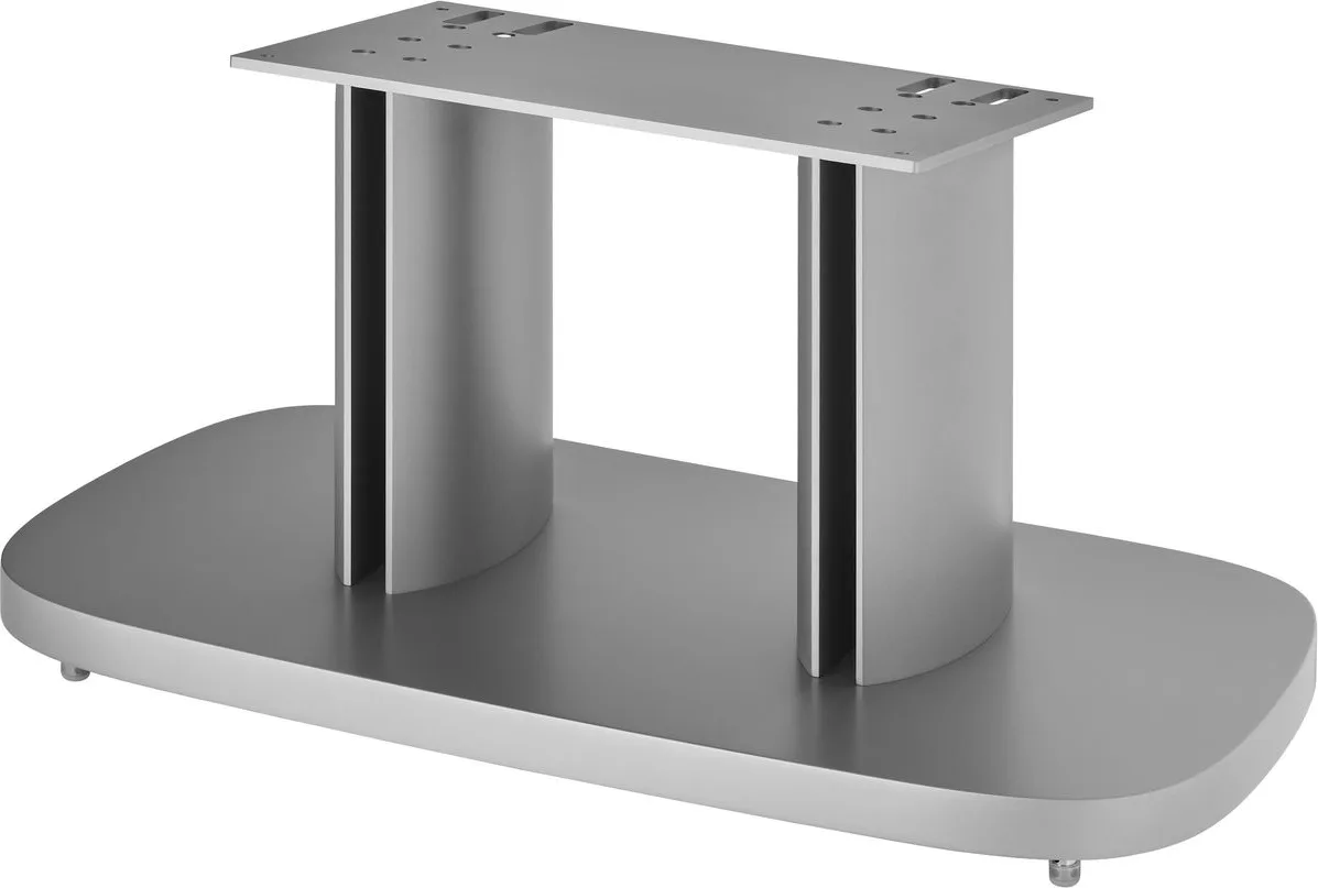 B&W Stand FS-HTM D4 Silver (la pièce) Pieds pour enceintes