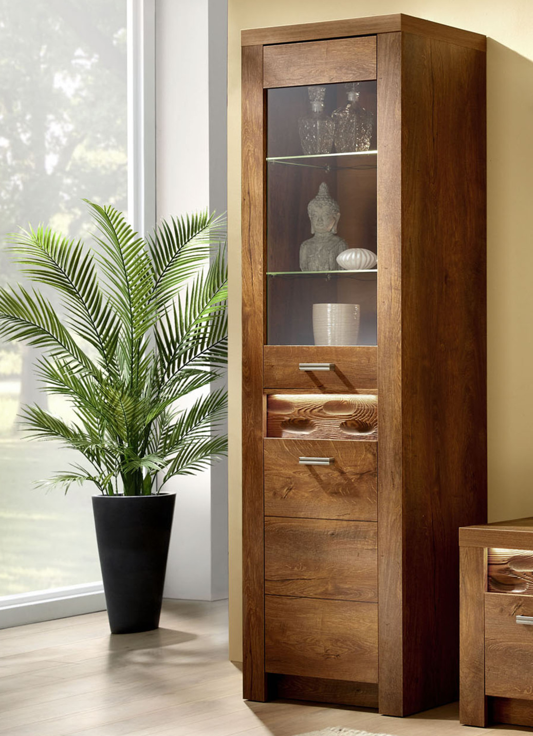 Wohnzimmermöbelprogramm mit LED-Beleuchtung