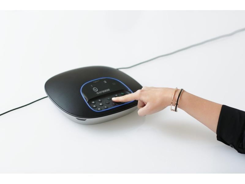 Logitech ConferenceCam Group USB Full HD 1080P 30 fps Videokonferenzsystem für mittlere bis grosse Meetingräume