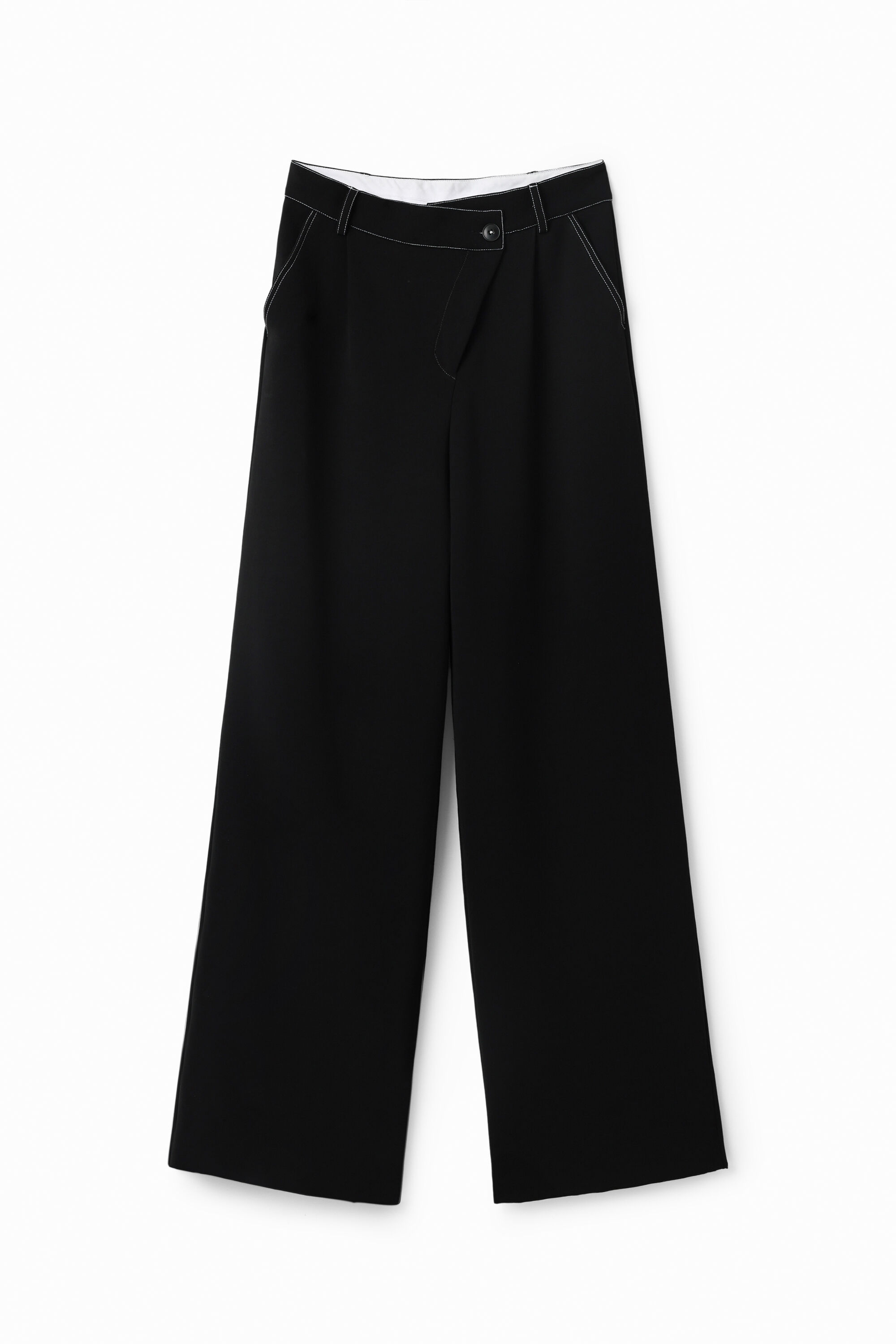 Pantalon twisted pinces