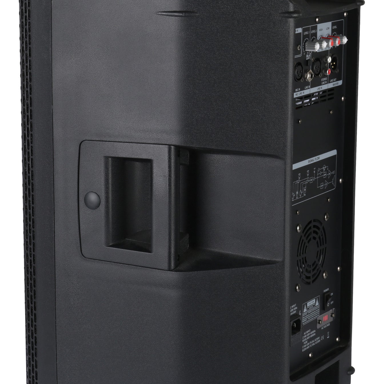 Devine Onyx 12A + speakerhoes