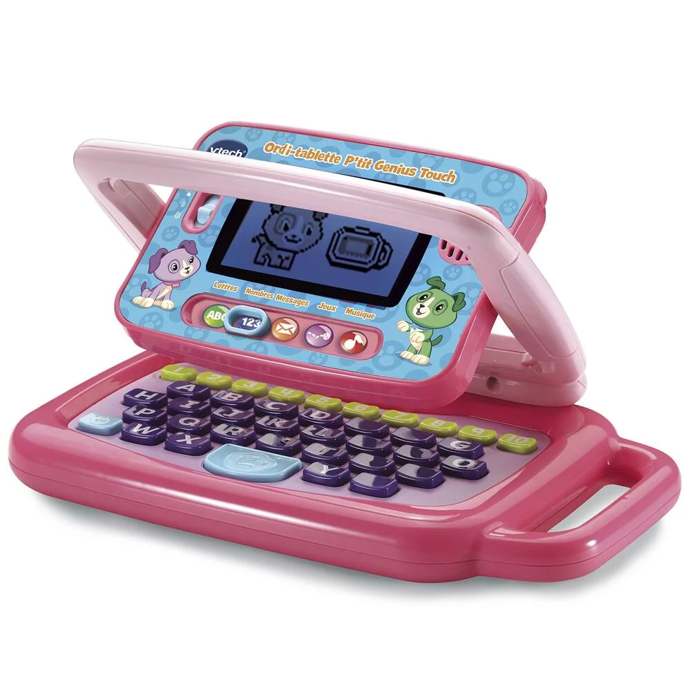 ORDI-TABLETTE P'TIT GENIUS TOUCH MAUVE