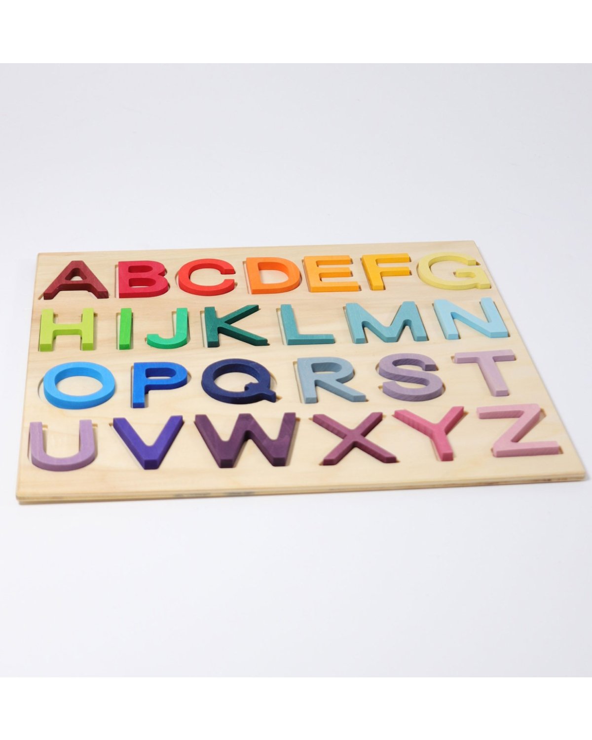 Puslespill Alfabet – Treklosser og Brett 44×44 cm | ABC game