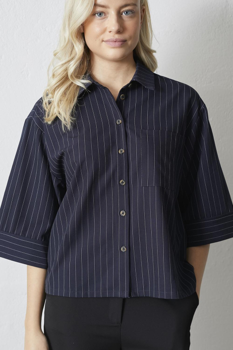 SisterS point blauwe dames blouse