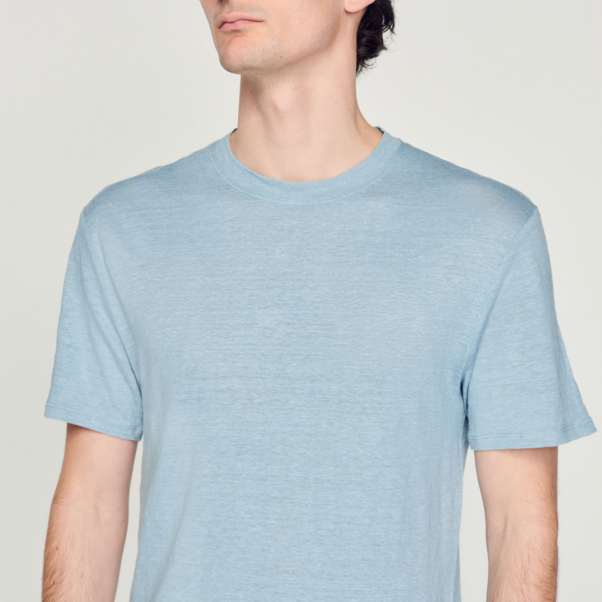 T-shirt en lin certifie
