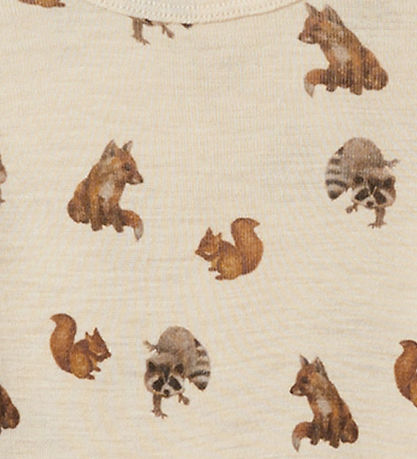 Lil Atelier Bluse - NmnNimo - Sandshell