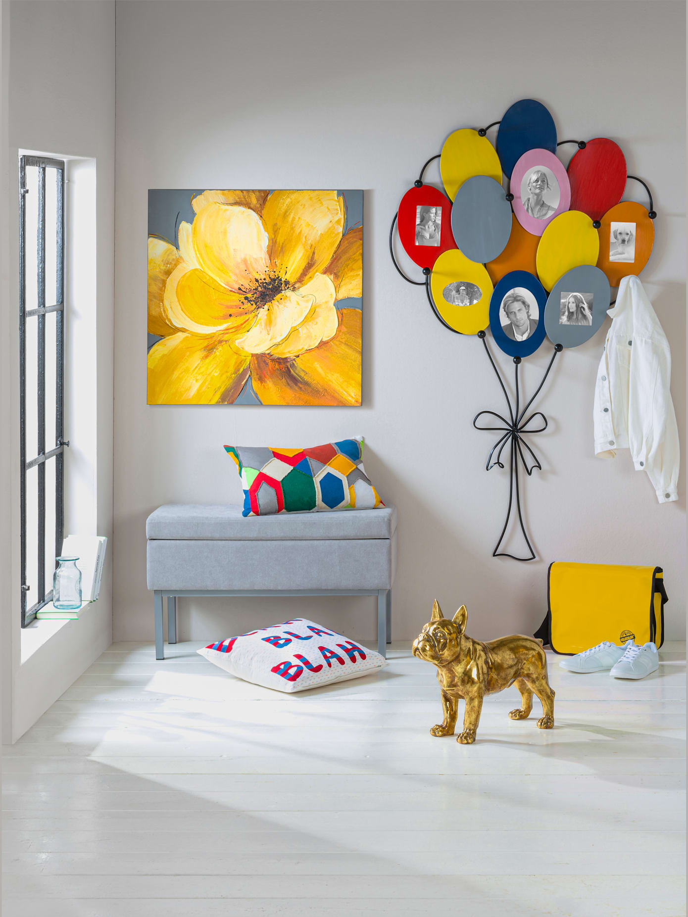 Chien décoratif bouledogue figurine chien, représentation fidèle
