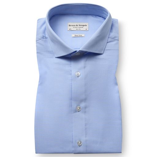 Bruun & Stengade Wiggins Skjorte, Light Blue, 39