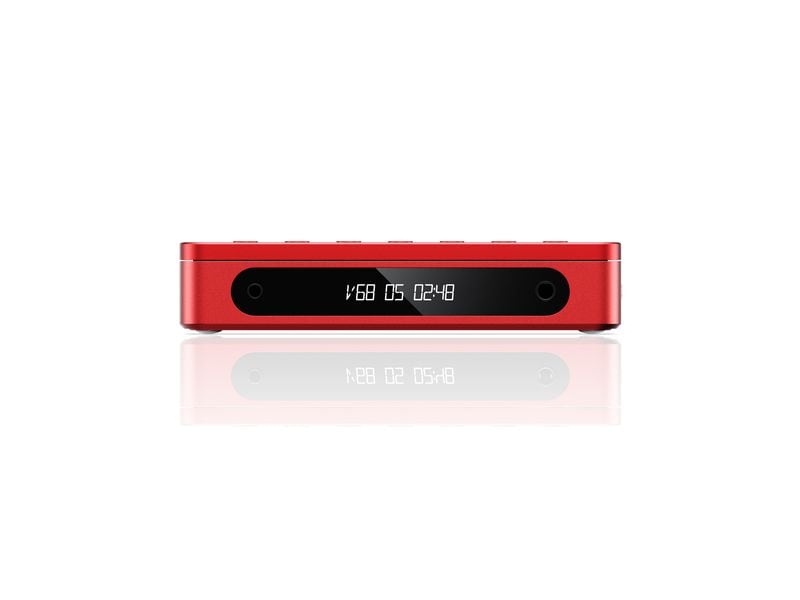 FiiO DM13 BT Portabler CD-Player mit Bluetooth Rot Tragbarer Stereo-CD-Player mit Bluetooth