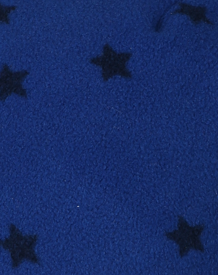 Fleece-Mütze STARS in dunkelblau