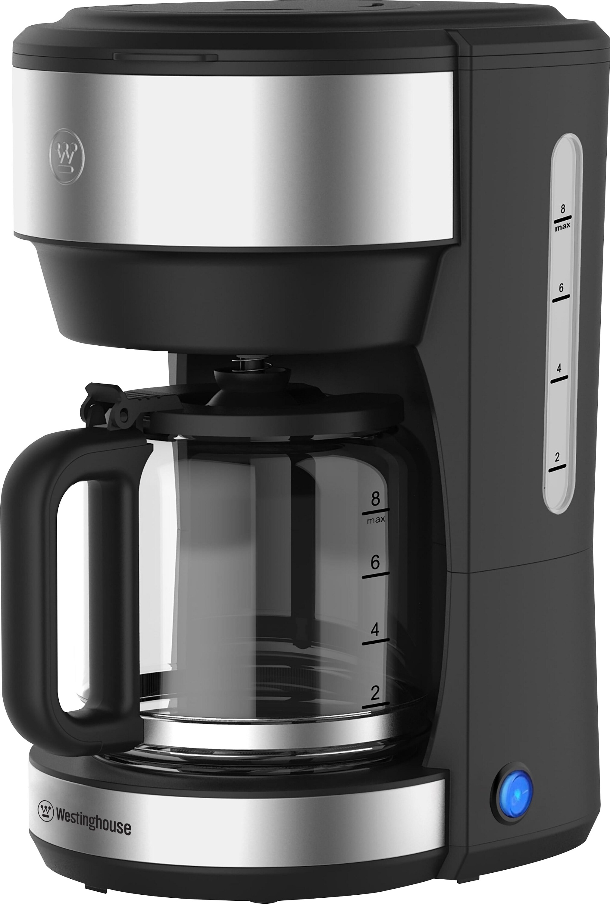 Westinghouse Filter-Kaffeemaschine WKCM621SS silber