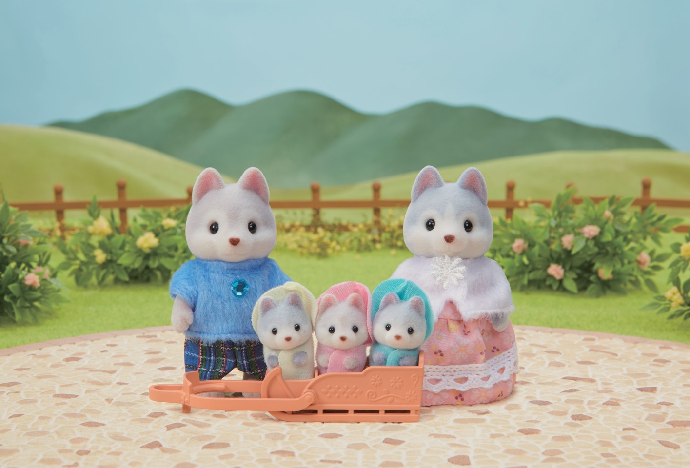 Sylvanian Families - Familien Husky (5636)