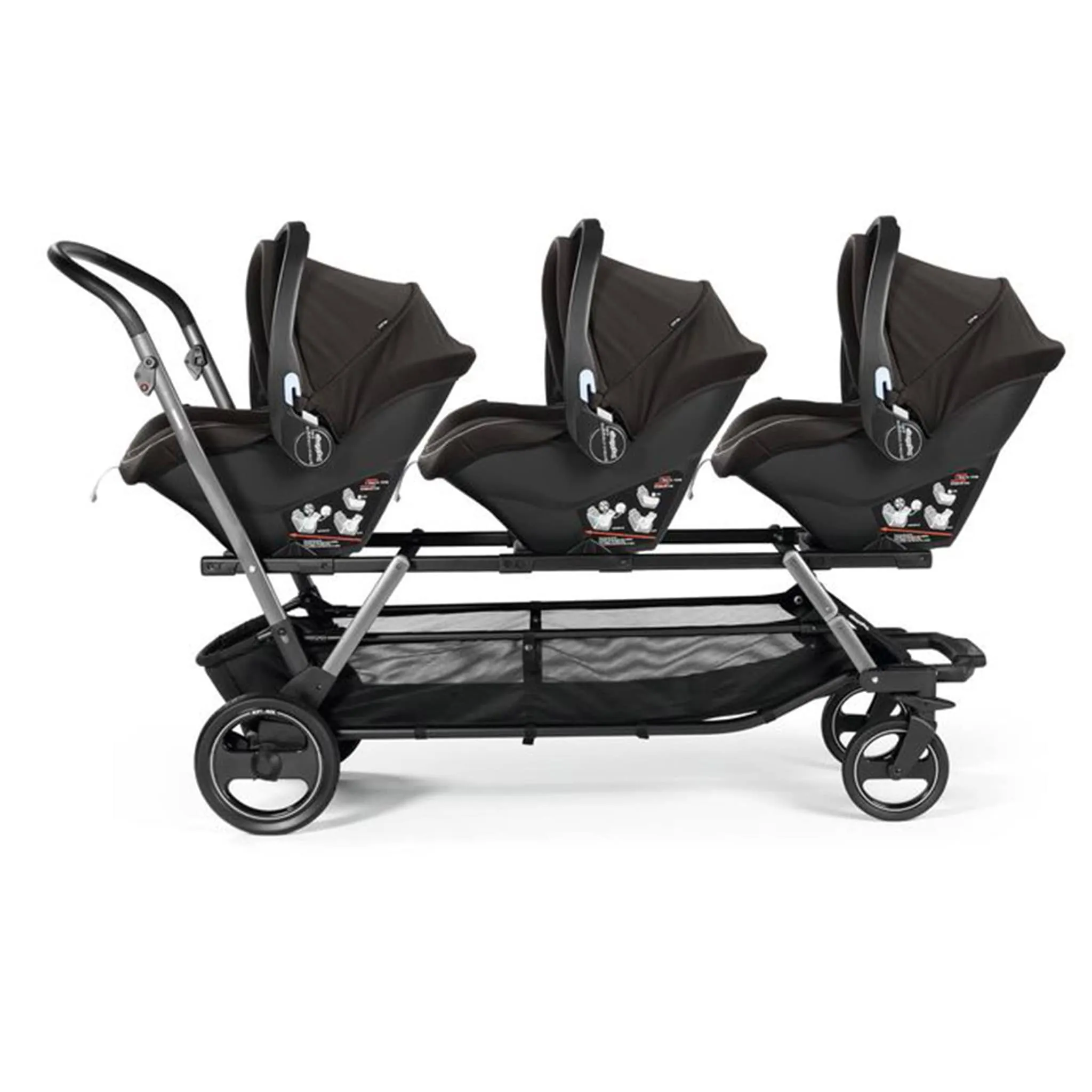 Peg Perego Poussette Triplette Piroet - Gris