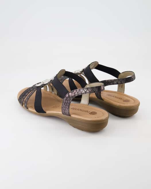 Remonte R3605-02 Sandalen in Schwarz