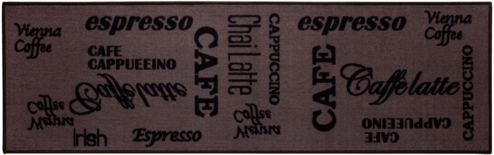 Andiamo Küchenläufer »Espresso« rechteckig 5 mm Höhe mit Schriftzug, rutschhemmend, Küche, Kundenliebling