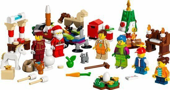 LEGO - 60352 - Adventkalender - Multicolor - Plastic - 24 Deurtjes