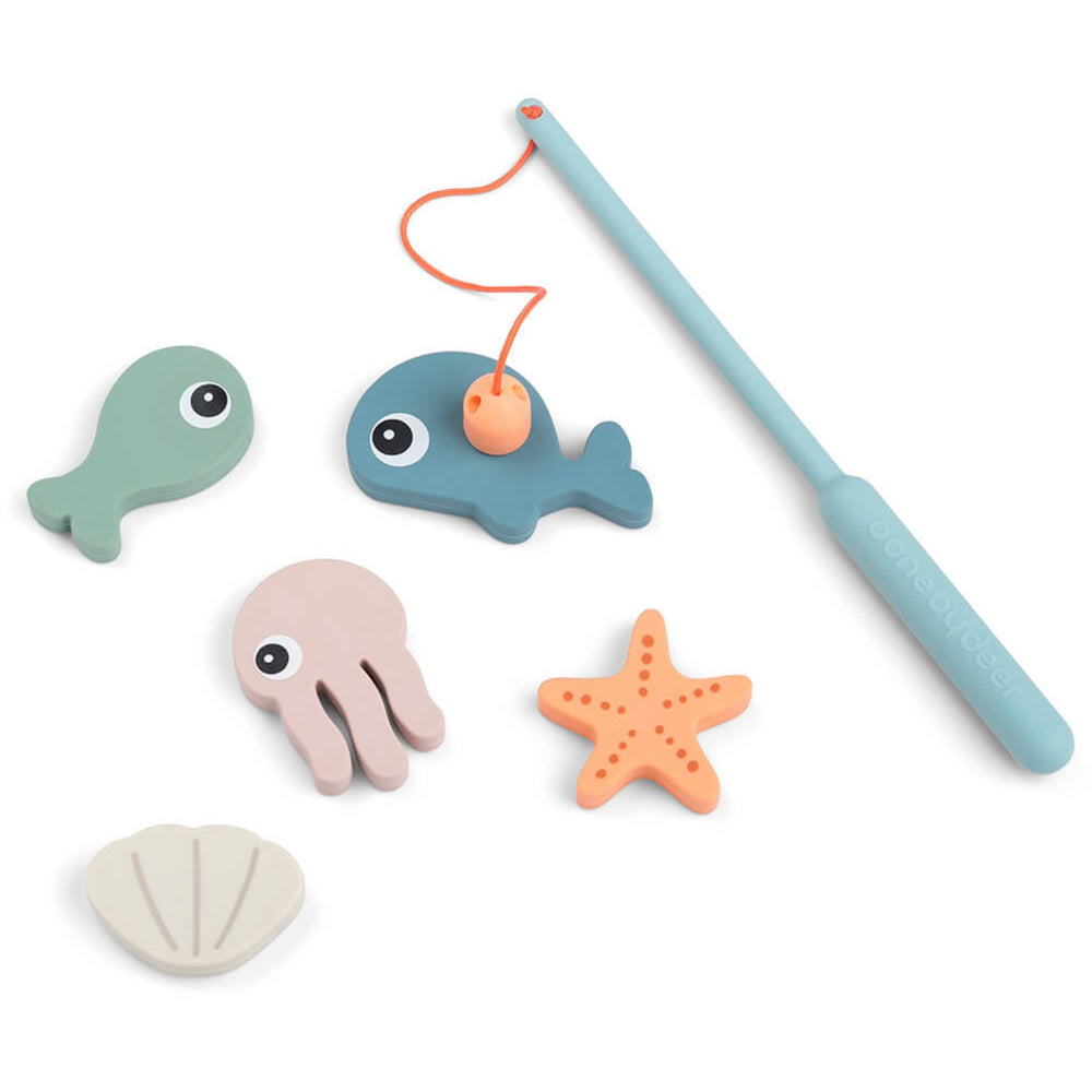 Køb DonebyDeer Farvemix Bade- og fiskelegetøj Sea friends