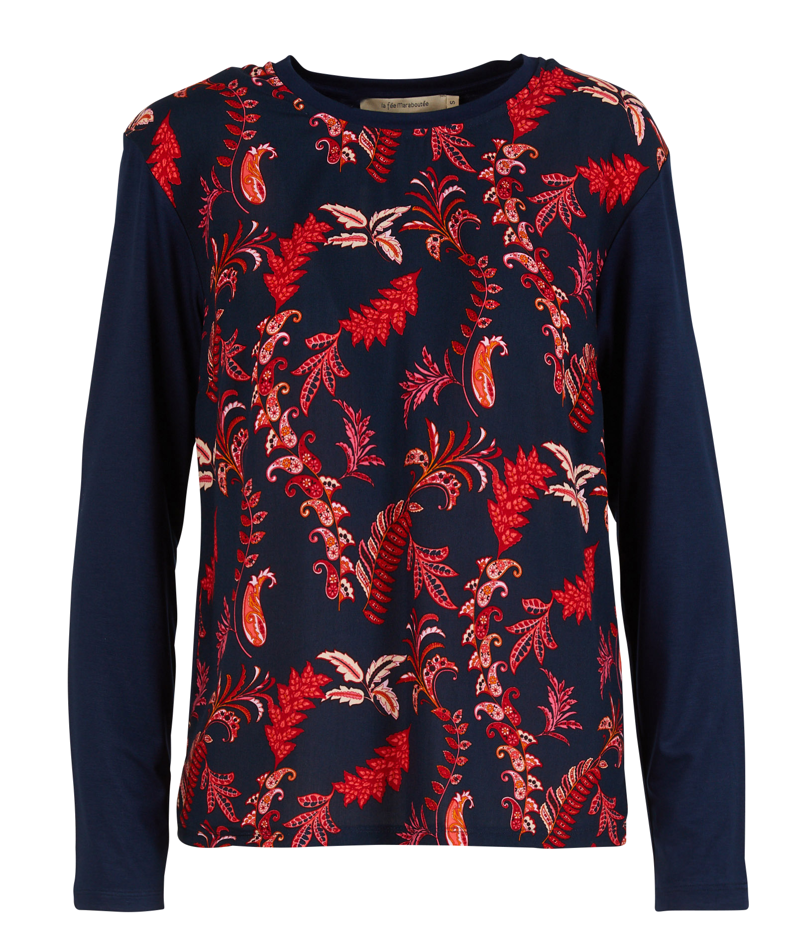 Tee-shirt manches longues imprimé | Multicolore