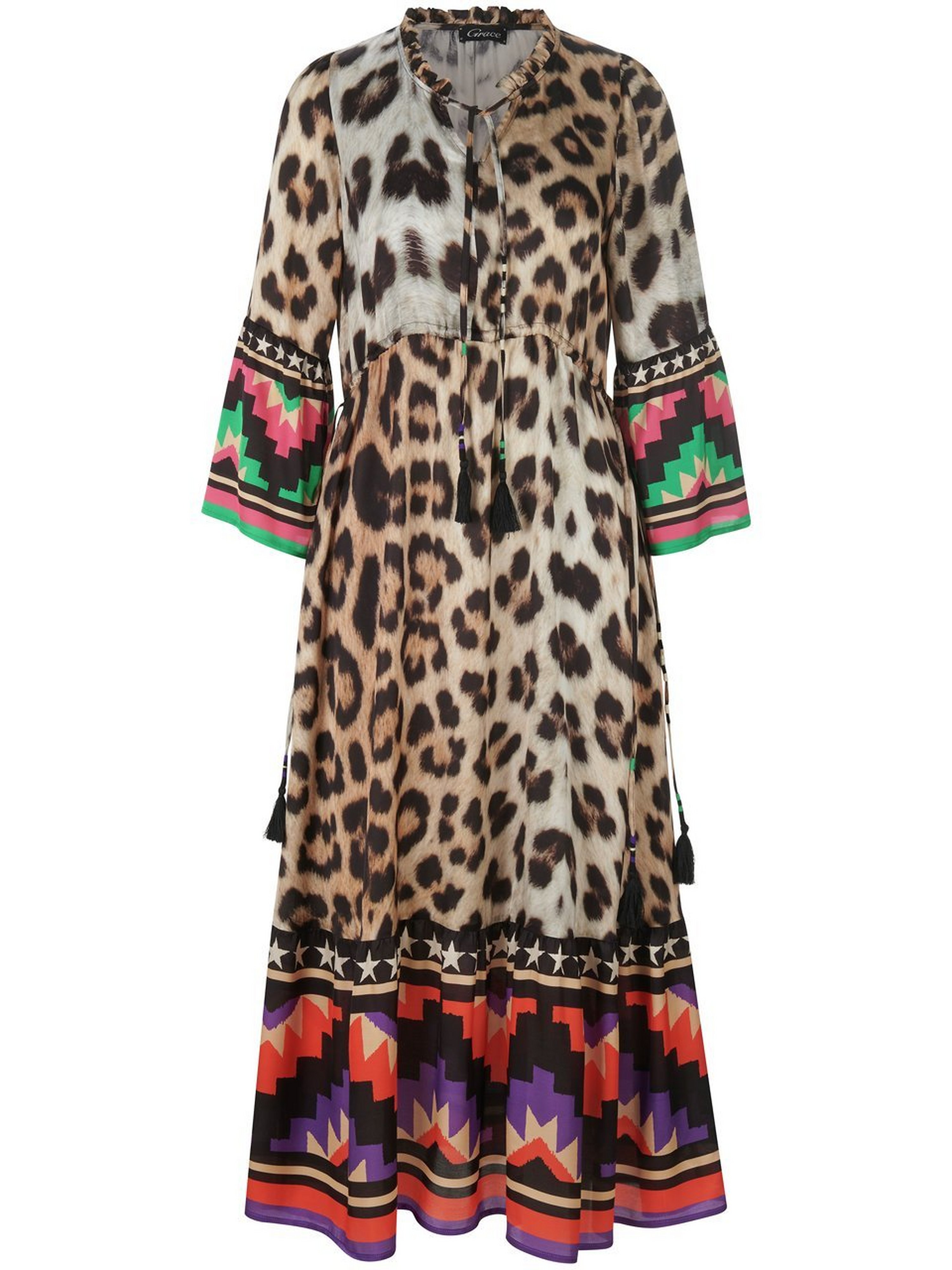 Kleid mit Animal-Muster