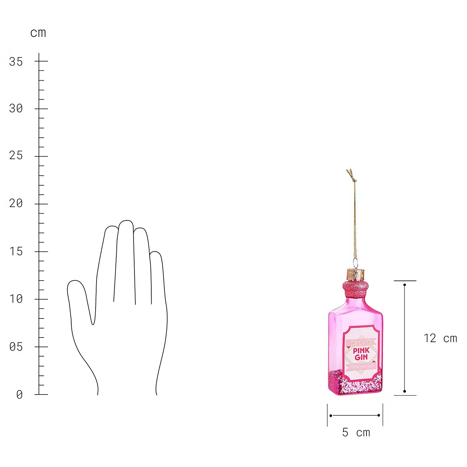 HANG ON Baumanhänger Pink Gin