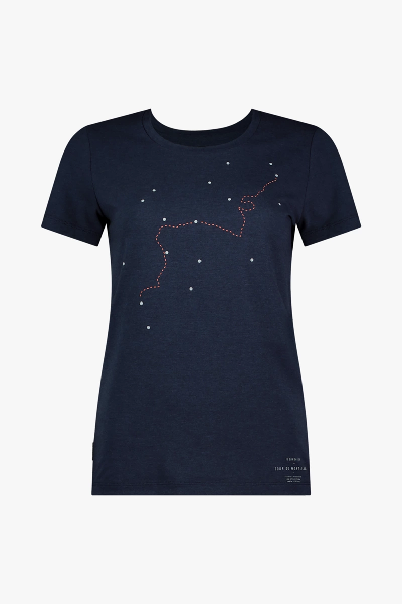 icebreaker Merino Central Classic Tour Mont Blanc Damen T-Shirt
