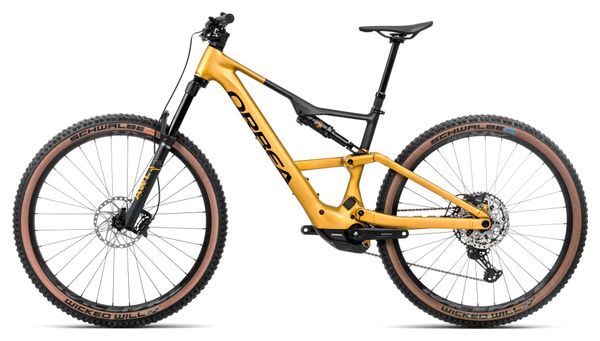 VTT Électrique Tout-Suspendu Orbea Rise SL H20 Shimano Deore XT/SLX 12V 630 Wh 29'' Jaune Bumblebee Noir 2025