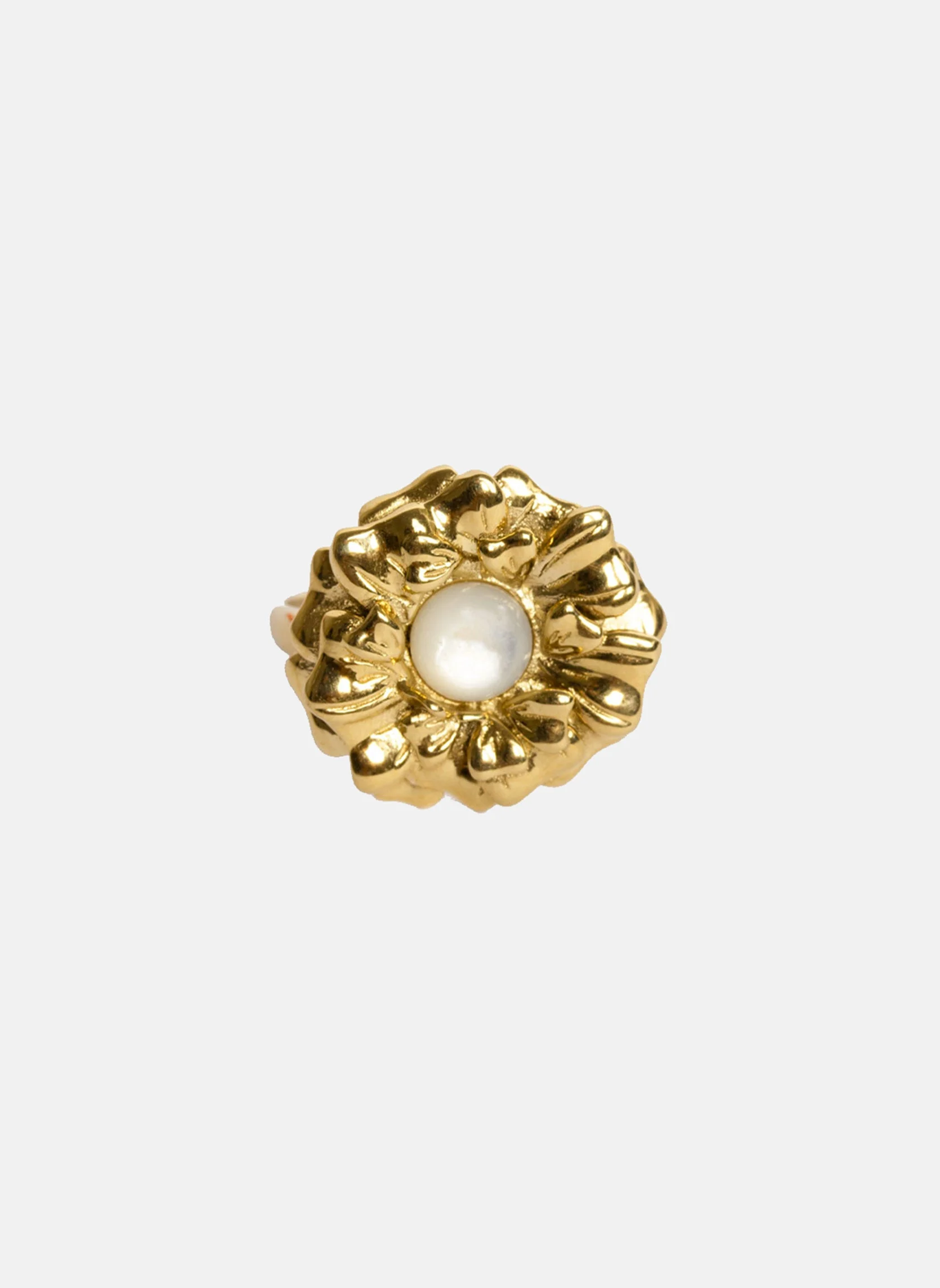 ONONIS - Bague large ononis | Blanc