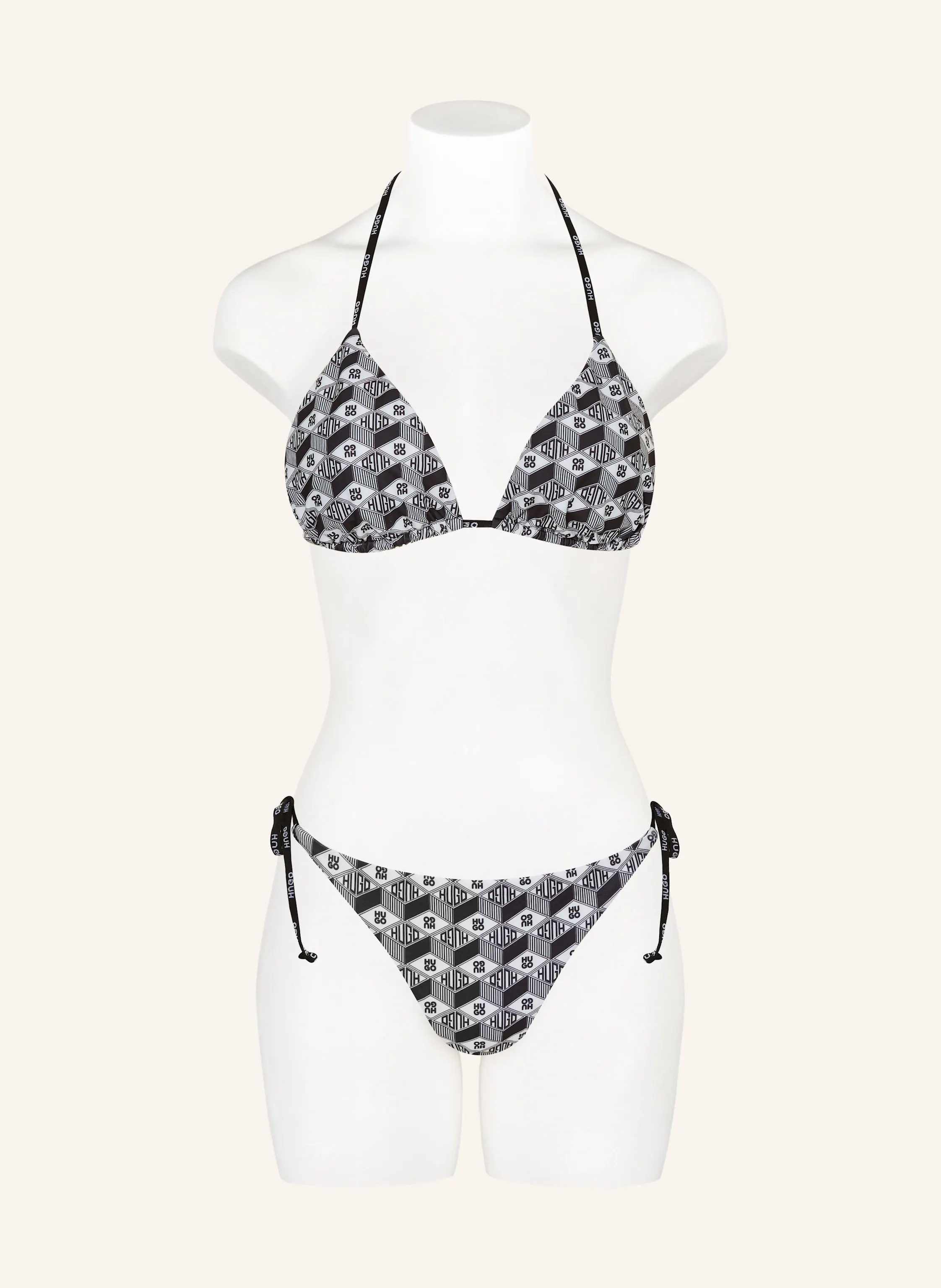 HUGO Triangel-Bikini-Hose PURE