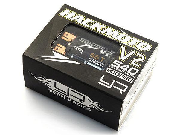 Yeah Racing Brushed Motor Hackmoto V2 540 55T 540er Bürstenmotor für Fahrzeuge