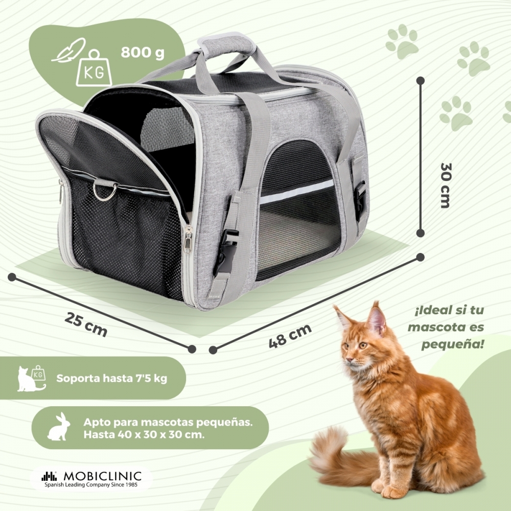 Bolsa dobrável para transporte de animais de estimação Mobiclinic