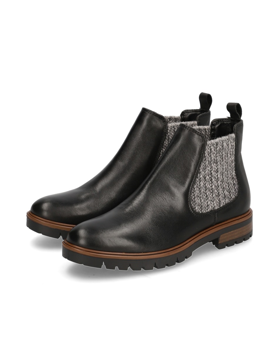 Glattleder Chelsea Boot
