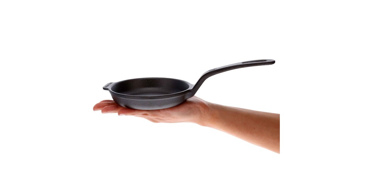 VictoriaMini Skillet 12 cm, Seasoned bak-/braadpan  (Zwart, Color packaging)