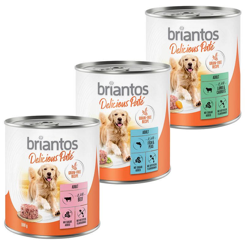 Briantos Delicious Paté 6 x 800 g ✓ pas cher