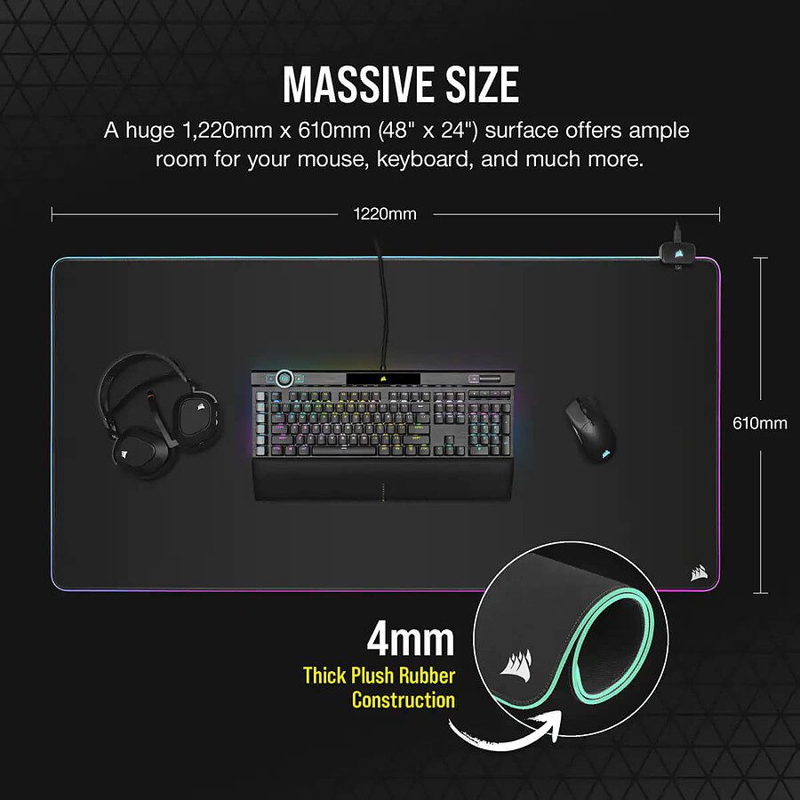 Corsair MM700 RGB Extended 3XL