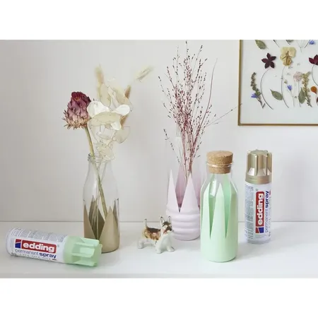 edding 5200 Permanent Spray Premium-Acryllack, seidenmatt, 200ml, neo mint