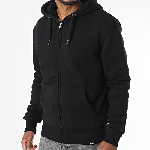 Veste Zippée Polaire Essential Borg M2012346A Noir