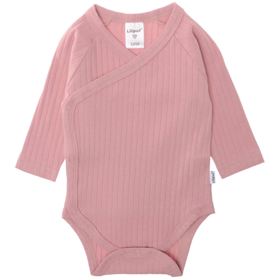 Liliput Wickelbodies weiss-rosé