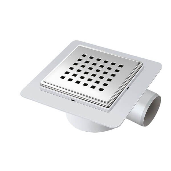 Barros e Moreira Sifão Square para Remate 150x150xØ50 mm - BK4020310