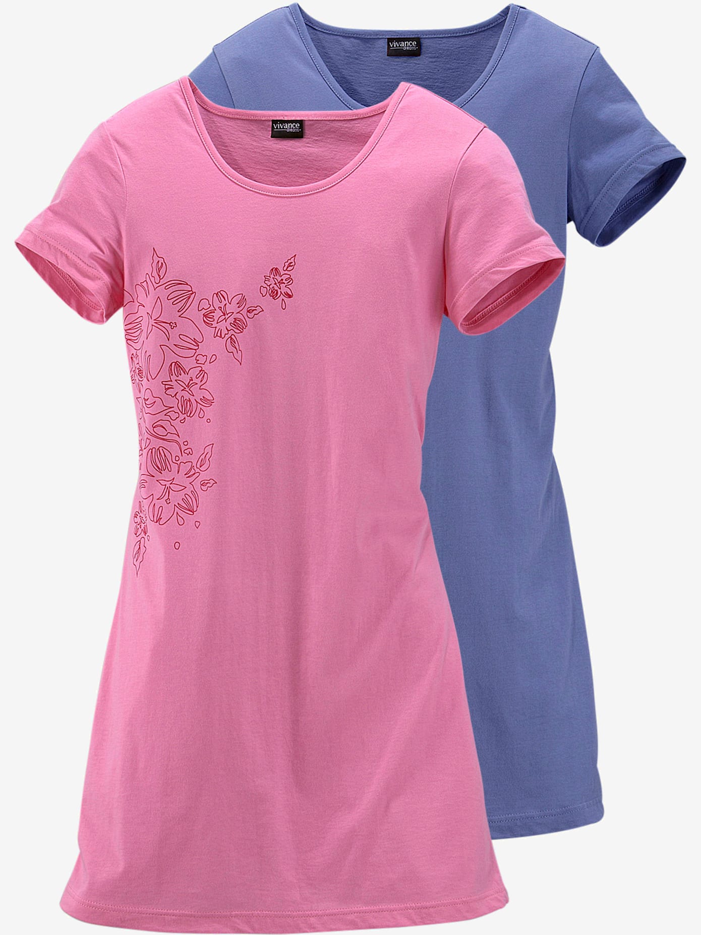 Lot de 2 belles chemises de nuit vivance
