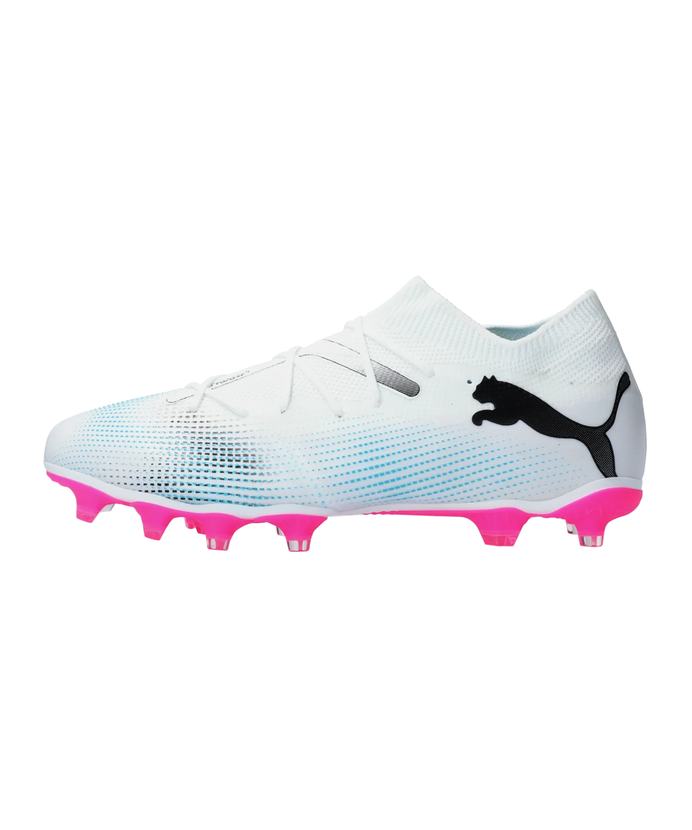 PUMA FUTURE 7 Match FG/AG Phenomenal Weiss Schwarz Pink F01