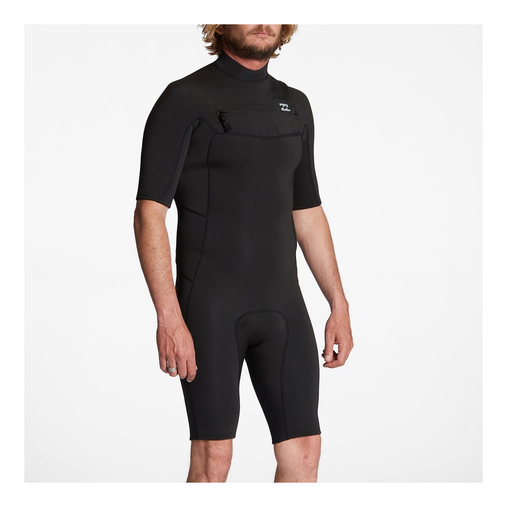 Billabong ABSOLUTE CZ - Combinaison shorty 2/2mm Homme black